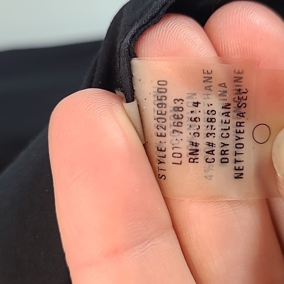 Elie Tahari Fitted Blouse Ruffle Front Button Down Casual Office Stretch - Picture 5 of 6